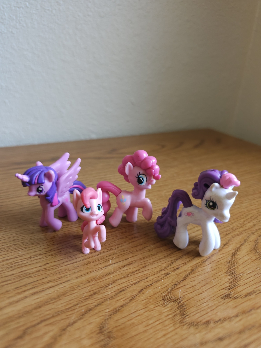 My Little Pony 4 Sweetie Bell Twilight Sparkle Pinkie Pie 2 Inch & Mini